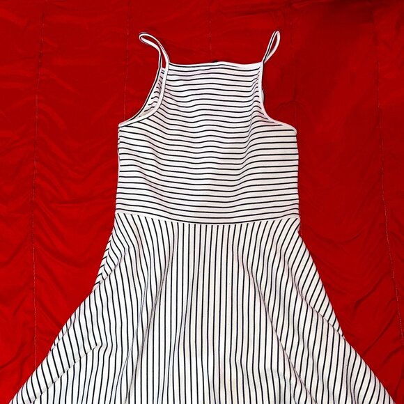 Divided Dresses & Skirts - Black & White Striped dress